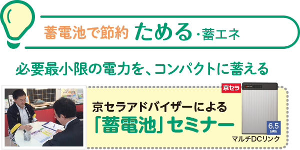 ためる蓄エネ 待望の省電力コンパクトサイズ!! 蓄電池